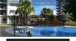 Desktop Screenshot of hectorinmobiliaria.com